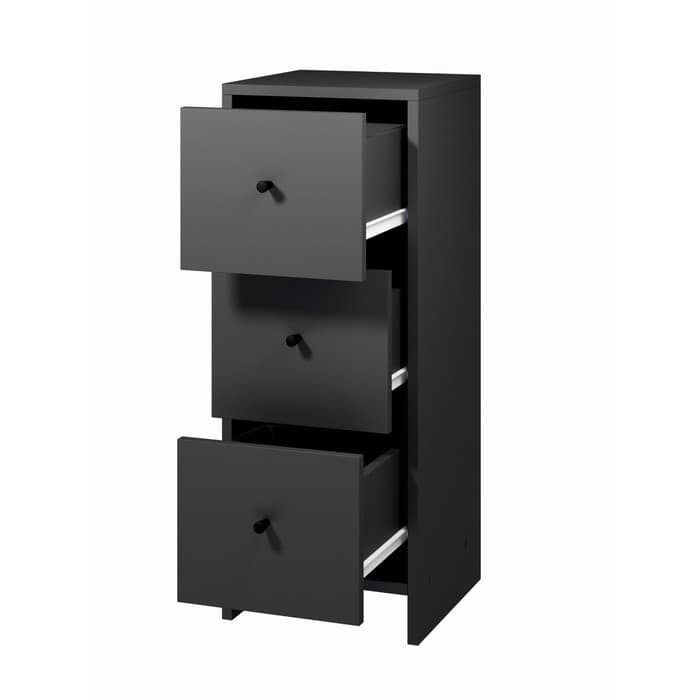 Комод 3Я-300, 300х300х776, Квадро/Антрацит