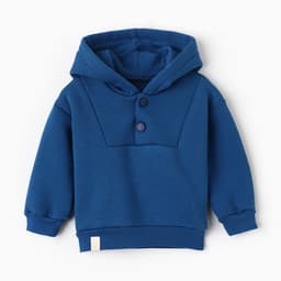 Худи детское «Крошка Я» Blueberry, рост 62-68 см, синяя