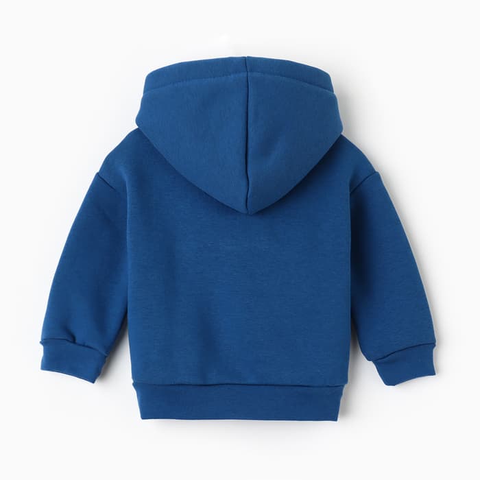 Худи детское «Крошка Я» Blueberry, рост 62-68 см, синяя