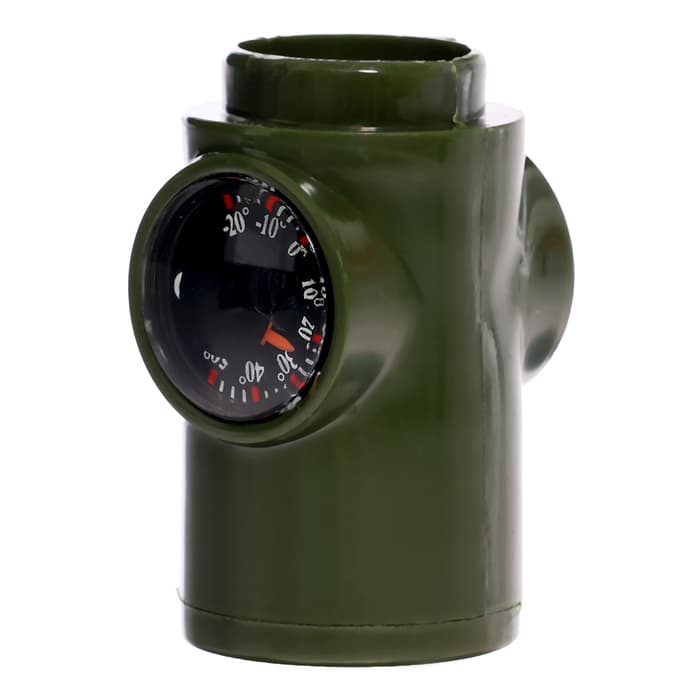 Набор героя «Разведчик», 6 в 1: свисток, компас, фонарик, термометр, зеркало, лупа