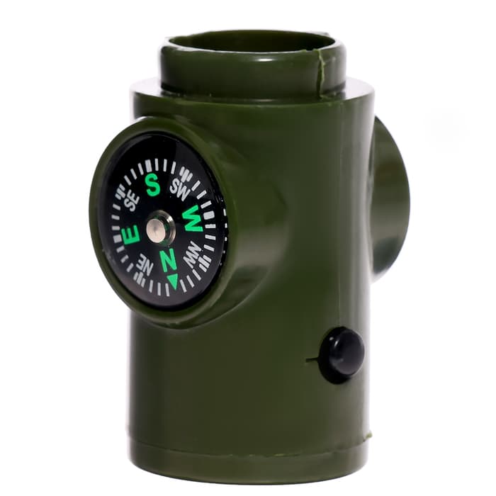 Набор героя «Разведчик», 6 в 1: свисток, компас, фонарик, термометр, зеркало, лупа