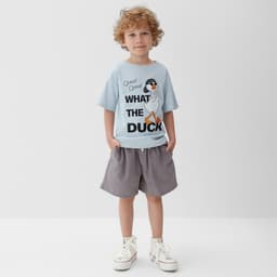 Шорты для мальчика KAFTAN, размер 32 (110-116 см), серые