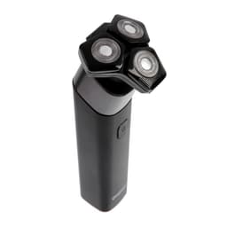 Электробритва Energy EN-729, роторная, 5 Вт, 3 головки, влажное бритьё, от АКБ, чёрная
