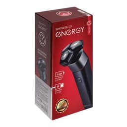 Электробритва Energy EN-729, роторная, 5 Вт, 3 головки, влажное бритьё, от АКБ, чёрная