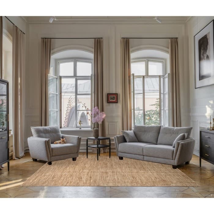 Ковёр прямоугольный Mehendi, размер 80x150 см, дизайн beige