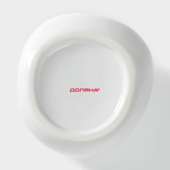 Сахарница Доляна «Мишка Отто», 400 мл, 11×12×12.5 см, белая