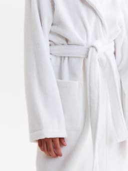 Халат махровый детский SL HOME: Kids «Блан де Блан», размер 30, 100% хлопок, 380 г/м²