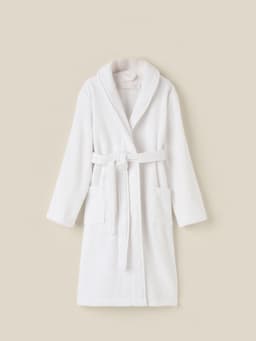 Халат махровый детский SL HOME: Kids «Блан де Блан», размер 32, 100% хлопок, 380 г/м²