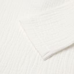 Рубашка-пончо детская MINAKU: muslin clouds, белая, размер 28 (92-98 см)