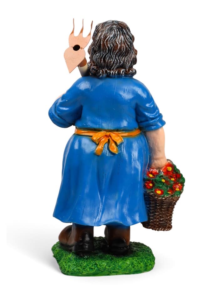 Садовая фигура из полистоуна «Баба с тяпкой», 63×23×27 см