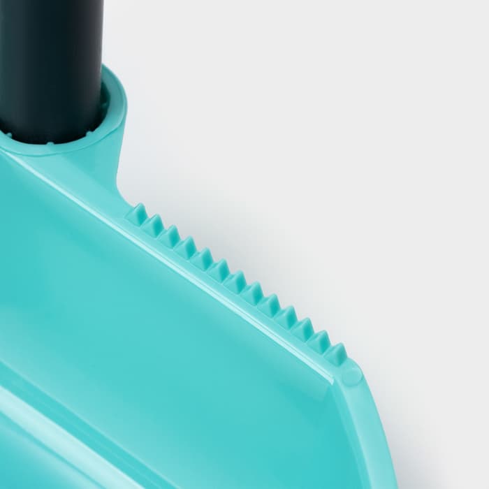 Щётка для пола с совком Spin&Clean «Практик», пластик, 17.5×19.5×83 см, МИКС