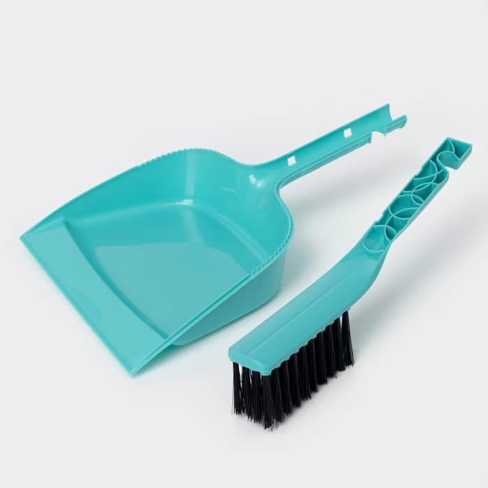 Щётка с совком Svip Disco, пластик, 8×19.5×29 см, МИКС