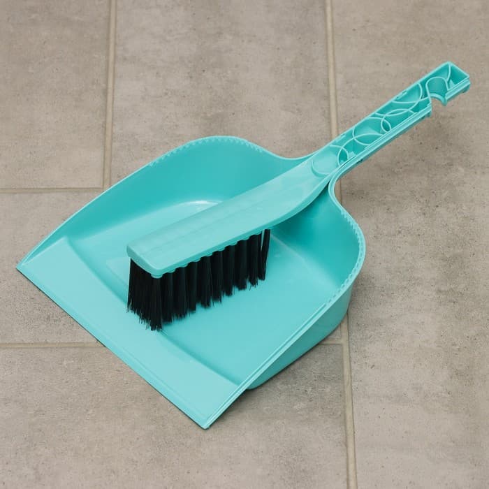 Щётка с совком Svip Disco, пластик, 8×19.5×29 см, МИКС