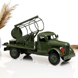 Фигурка металл, держатель для бутылки «Грузовик», зелёный