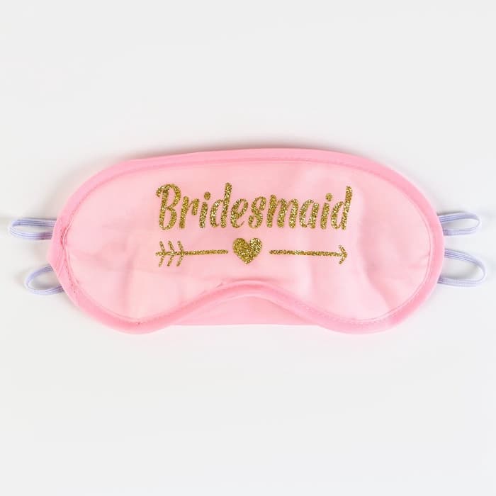 Маска для сна для девичника Bride
