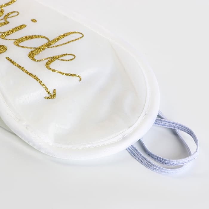 Маска для сна для девичника Team bride