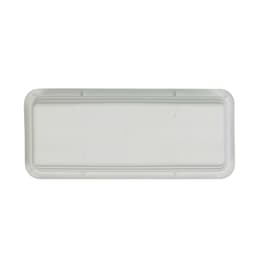 Ящик балконный для цветов, 6 л, 40×17×13.5 см, пластиковый, белый