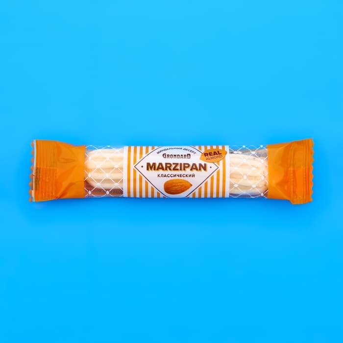Батончик неглазированный марципановый, классический, 40 г