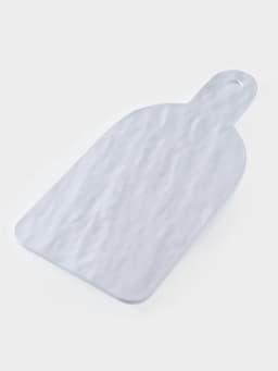 Доска разделочная «Белый Восток», 34.5×16.7×1.7 см, меламин, сервировочная, белая