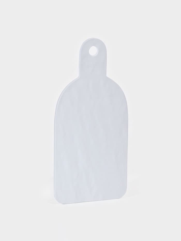 Доска разделочная «Белый Восток», 34.5×16.7×1.7 см, меламин, сервировочная, белая