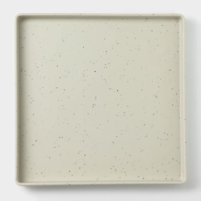 Блюдо сервировочное «Мрамор», 24.5×2.5 см, серое