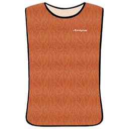Манишка футбольная детская Print ONLYTOP, размер 36-40, на резинке, оранжевая