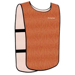 Манишка футбольная детская Print ONLYTOP, размер 36-40, на резинке, оранжевая