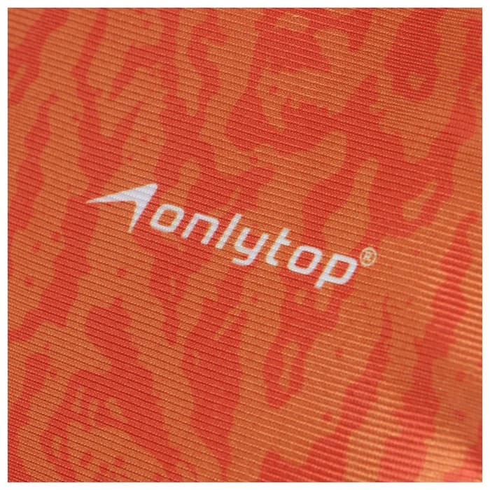 Манишка футбольная детская Print ONLYTOP, размер 36-40, на резинке, оранжевая