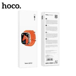 Смарт-часы Hoco Y12 Ultra, 1.96, 240×280, Bluetooth 5.0, 320 мАч, поддержка вызова, Lightning, золотистые