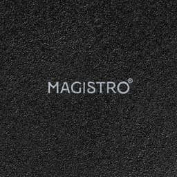 Набор тарелок для пасты Magistro Carbon, d=21 см, 2 шт., фарфор, чёрный