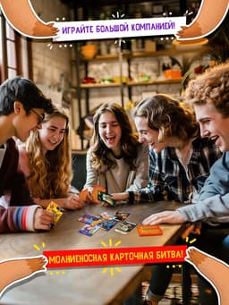 Настольная игра «Капибары», 100 карт, 16+, МИКС