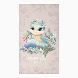 Полотенце кухонное «Этель» Wonderful time, 40×70 см, 100% хлопок, саржа 190 г/м²
