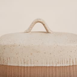 Маслёнка SL Home «Виенто», 18.5×13×10.5 см, керамика, бежевая