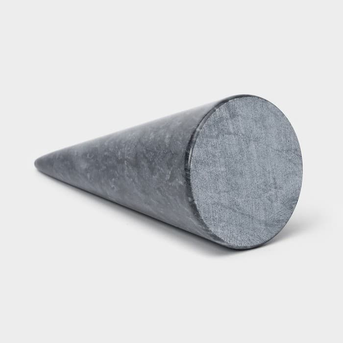 Подставка для украшений Magistro Aleo, 5×12 см, мрамор, серая