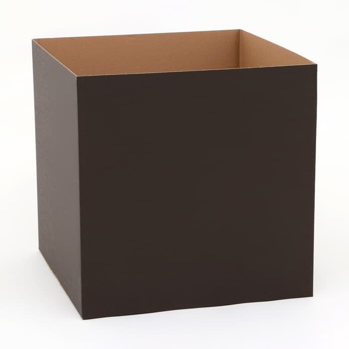 Коробка для воздушных шаров, Чёрная 60×60×60 см