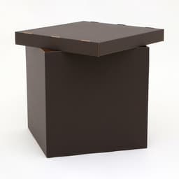 Коробка для воздушных шаров, Чёрная 60×60×60 см