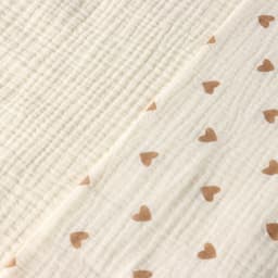 Пелёнки муслиновые «Крошка Я», 130×110 см, набор 2 шт., муслин, хлопок 100%, бежевые