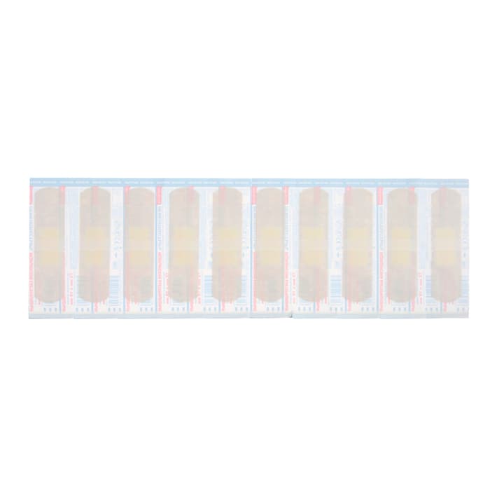 Лейкопластырь MASTER UN, бактерицидный на нетканой основе, см: 7.2×1.9