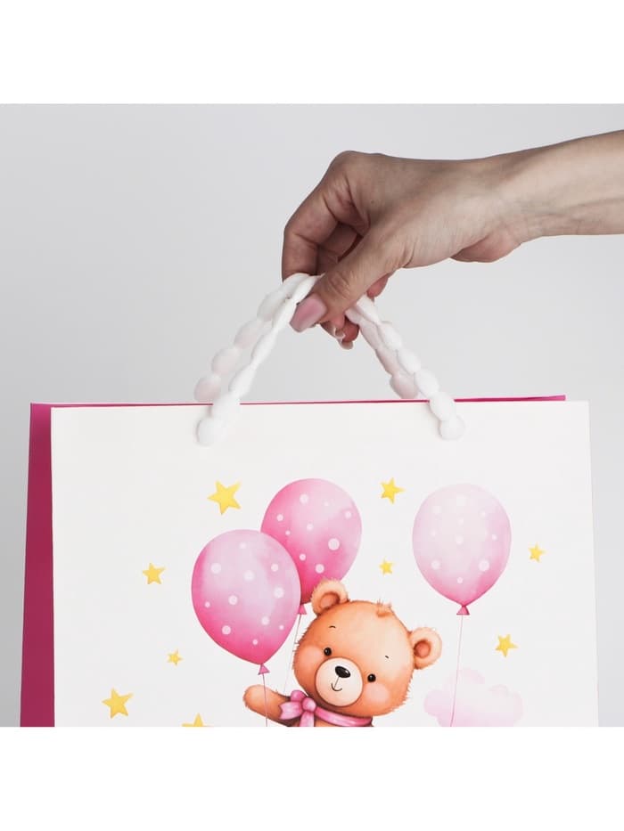 Пакет ламинированный «Принцессе», M 25.5 х 30 х 9 см