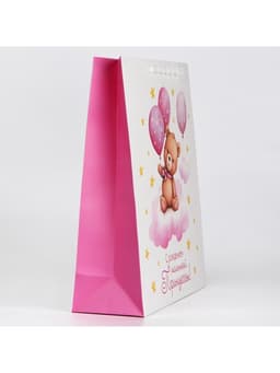 Пакет ламинированный «Принцессе», M 25.5 х 30 х 9 см