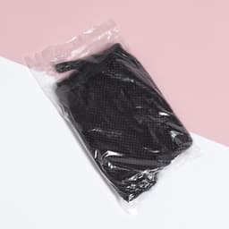 Набор одноразовых трусов, танга, универсальные, 50 шт., чёрный