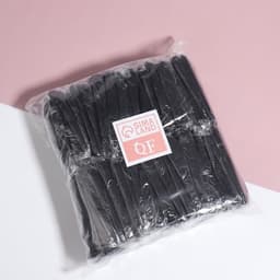 Набор одноразовых трусов, танга, универсальные, 50 шт., чёрный