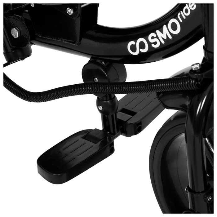 Велосипед детский трёхколёсный COSMORIDE MX-03GN, с родительской ручкой, диаметр колёс 8" и 10", зелёный, чёрный