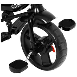 Велосипед детский трёхколёсный COSMORIDE MX-03PK, с родительской ручкой, диаметр колёс 8" и 10", розовый, чёрный