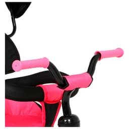 Велосипед детский трёхколёсный COSMORIDE MX-03PK, с родительской ручкой, диаметр колёс 8" и 10", розовый, чёрный