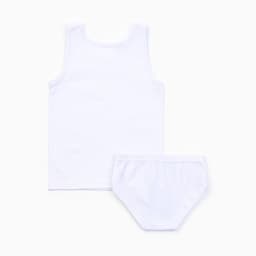 Комплект (майка, трусы) для мальчика, белый, размер 26 (92-98 см)