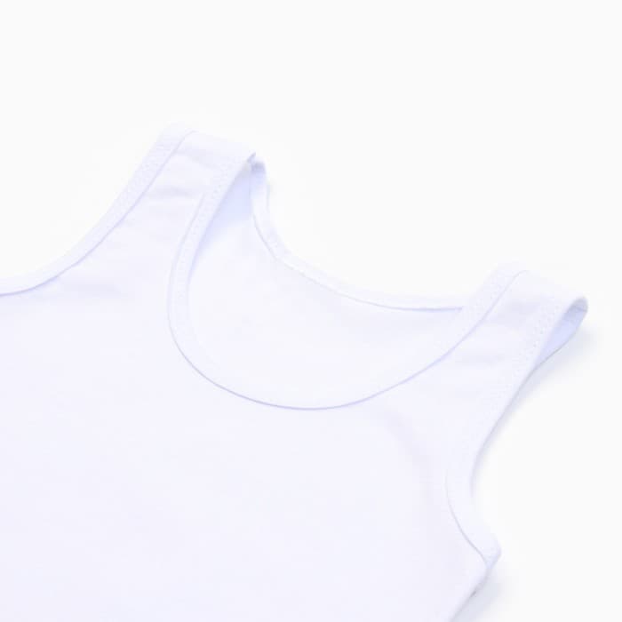 Комплект (майка, трусы) для мальчика, белый, размер 32 (116-122 см)