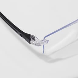 Готовые очки Vostok 503 BLACK, +2.50, прозрачные, чёрные