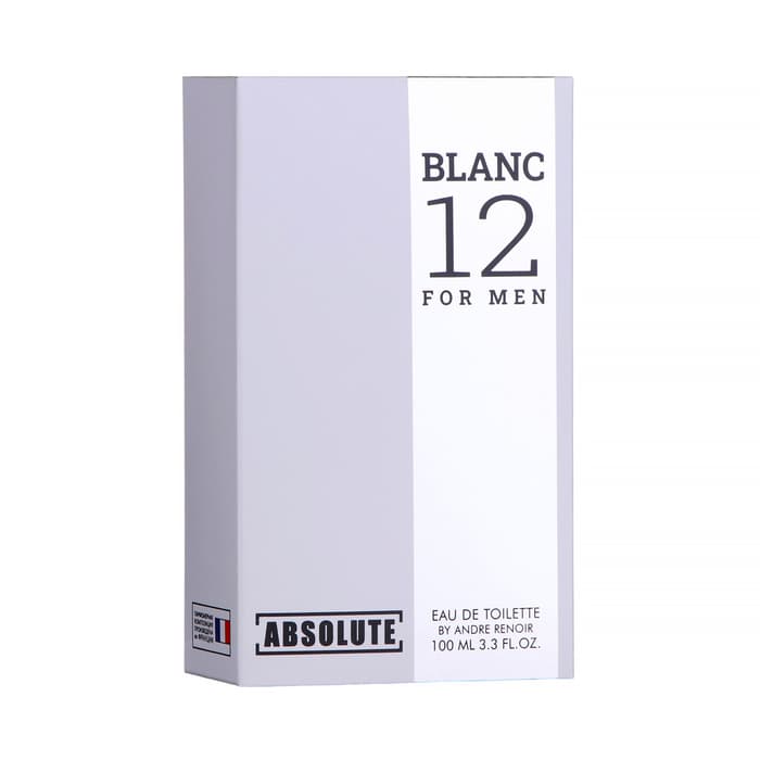 Туалетная вода мужская Absolute Blanc 12 (по мотивам Lacoste 12.12. Blanc), 100 мл