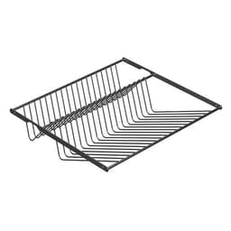 Полка для обуви в гардеробную систему «ПРАКТИК» HOME GO-45, 450×910×406 мм, цвет графит